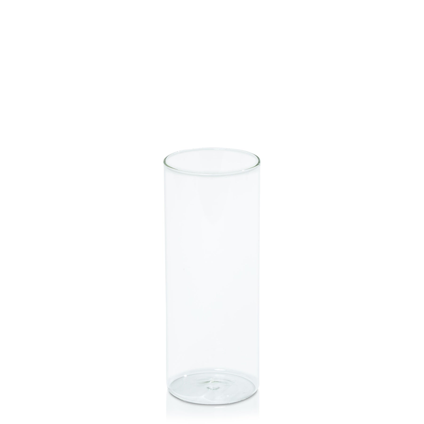 Slim Cylinder Glass Vase 20cm